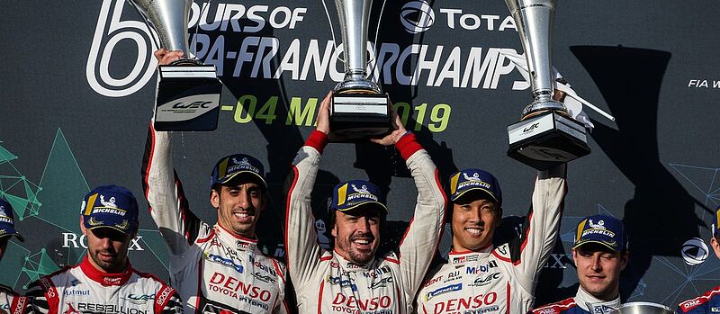 Toyota ist WEC-Weltmeister 2018/19.